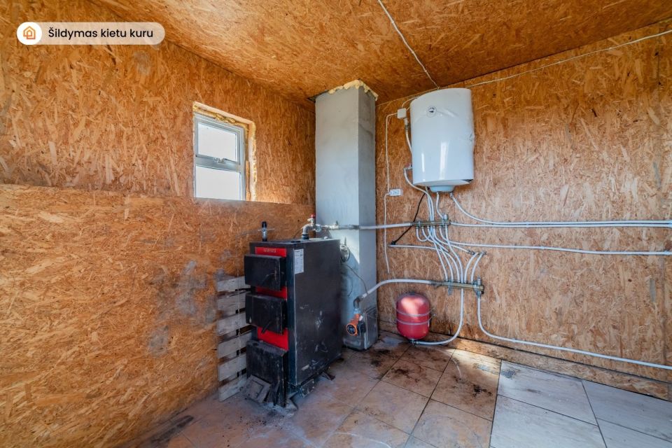 Parduodamas mobilus namelis su 13,42 arų žemės sklypu, Kretingos r. sav., Vydmantų sen. Kiauleikių k., Baltijos aklg.