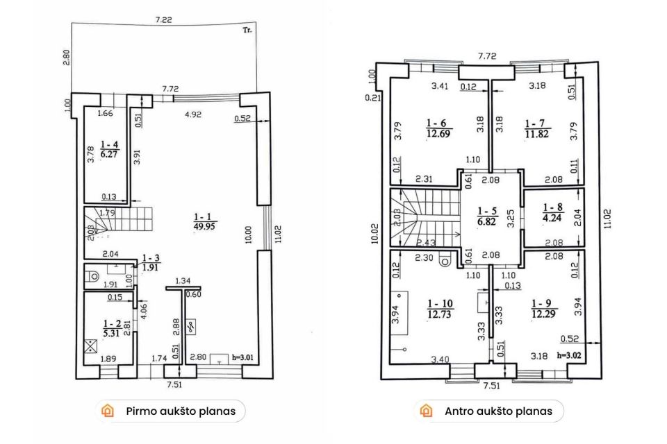 Parduodamas modernus A+ klasės namas šalia Šiaulių – pilnai įrengtas, su baldais ir terasa, Upelio g. 6, Dainų k., Šiaulių r.