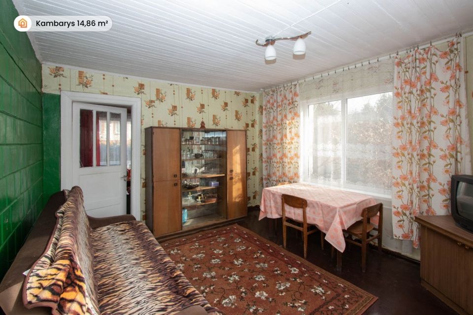 Parduodamas mūrinis gyvenamasis namas Dariaus ir Girėno g., Viek&scaron;niuose, Mažeikių r., su 17 arų žemės sklypu.