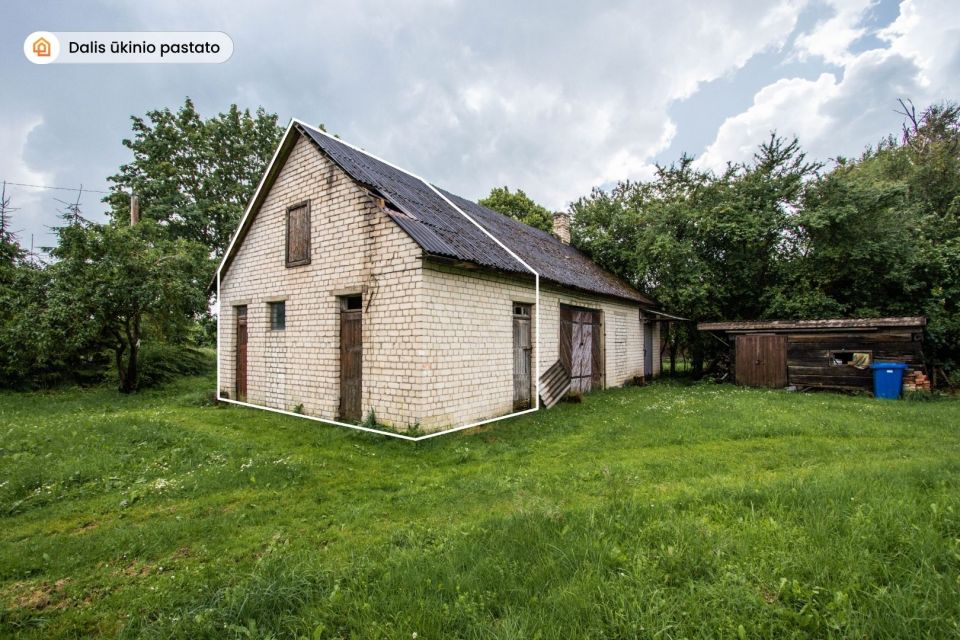 Parduodamas mūrinis gyvenamasis namas Meškuičių k., Stoties g. 51, Šiaulių r.