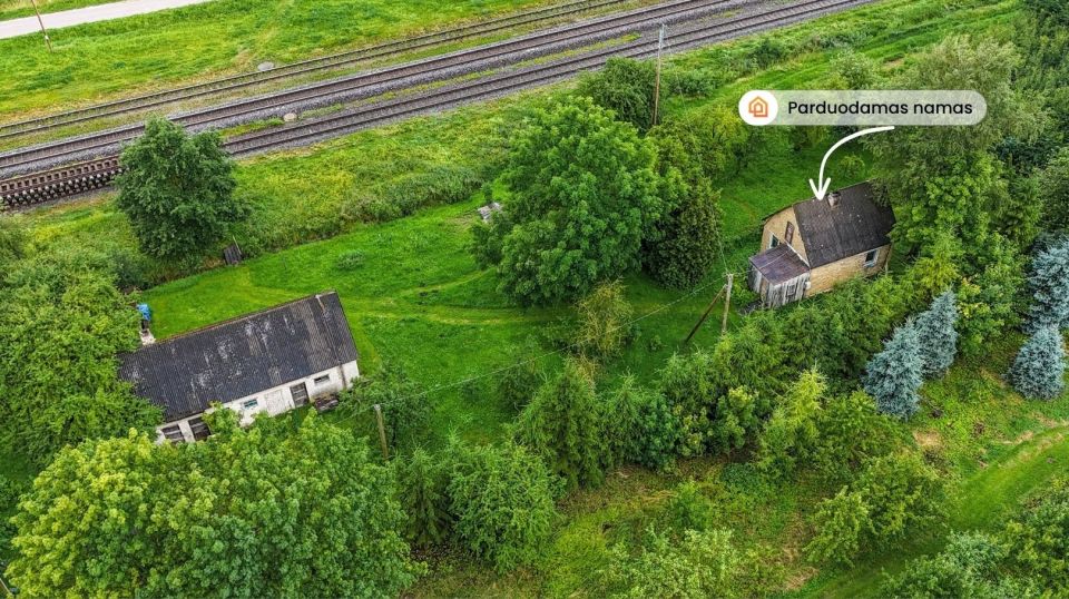 Parduodamas mūrinis gyvenamasis namas Meškuičių k., Stoties g. 51, Šiaulių r.