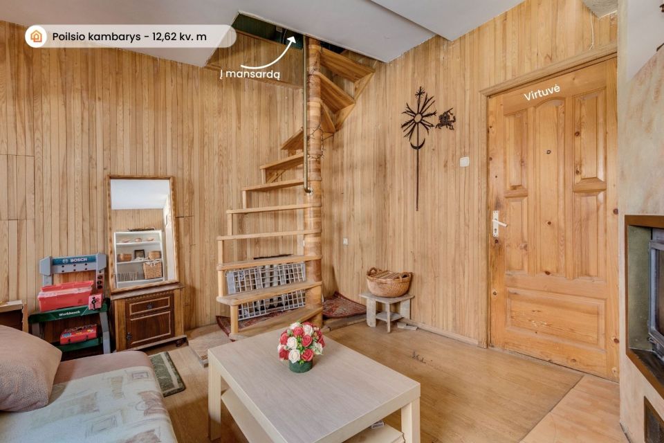 Parduodamas mūrinis namas su garažu, tinkantis verslui, &Scaron;iauliuose, &Scaron;im&scaron;ės mikrorajone, Vilkavi&scaron;kio g. 4