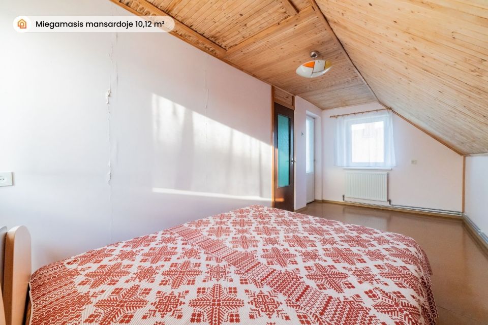 Parduodamas mūrinis sodo namas su 8,39 aro sklypu Gervėnų k., Bubių sen., &Scaron;iaulių r. &ndash; puiki vieta poilsiui gamtos apsuptyje!