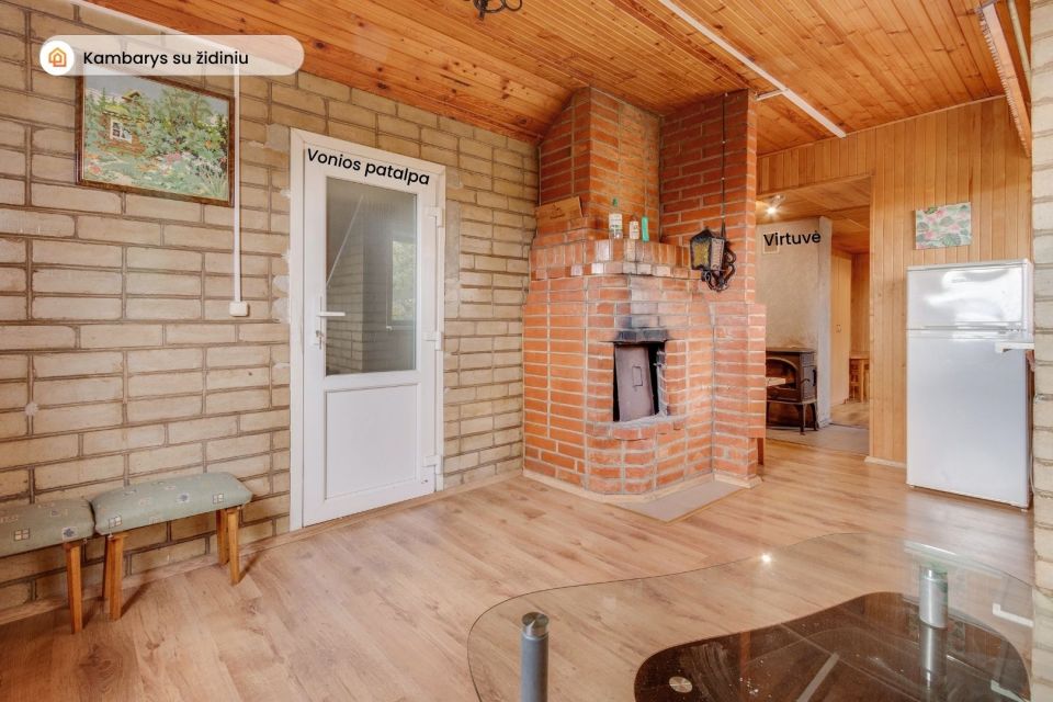 Parduodamas mūrinis sodo namas su sklypu, prie Plungės, Kau&scaron;ėnų k., Kalnų g. 6