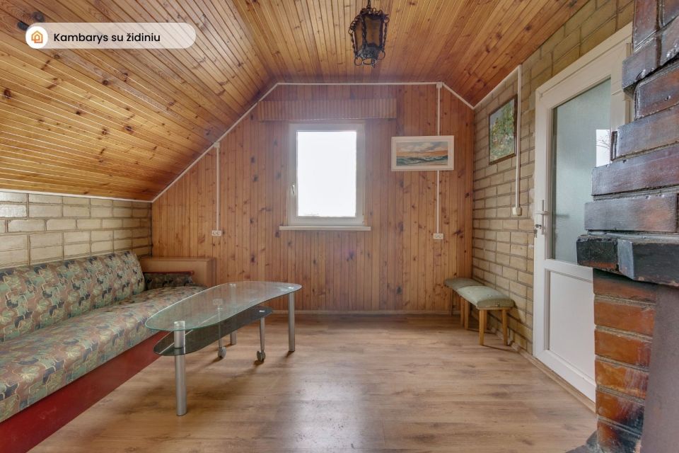 Parduodamas mūrinis sodo namas su sklypu, prie Plungės, Kau&scaron;ėnų k., Kalnų g. 6