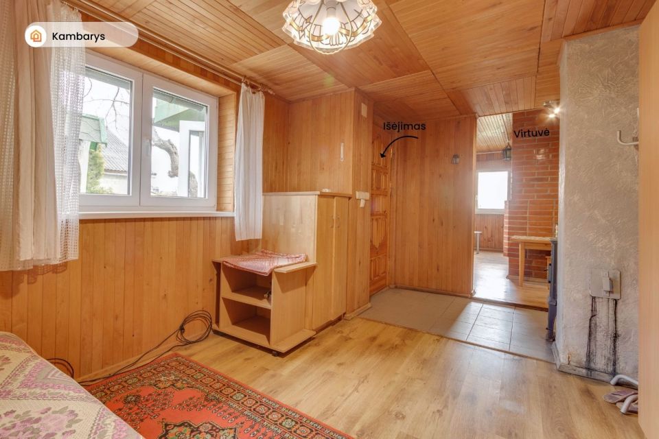 Parduodamas mūrinis sodo namas su sklypu, prie Plungės, Kau&scaron;ėnų k., Kalnų g. 6