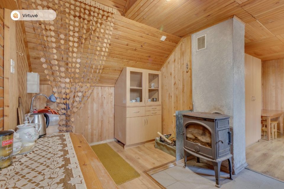 Parduodamas mūrinis sodo namas su sklypu, prie Plungės, Kau&scaron;ėnų k., Kalnų g. 6