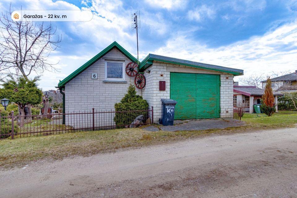 Parduodamas mūrinis sodo namas su sklypu, prie Plungės, Kau&scaron;ėnų k., Kalnų g. 6