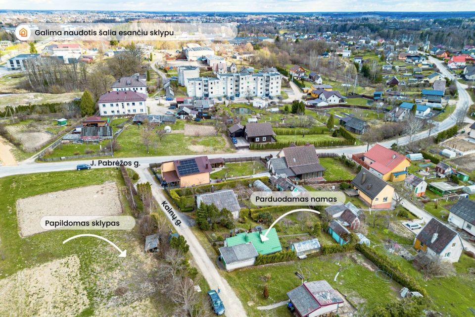 Parduodamas mūrinis sodo namas su sklypu, prie Plungės, Kau&scaron;ėnų k., Kalnų g. 6