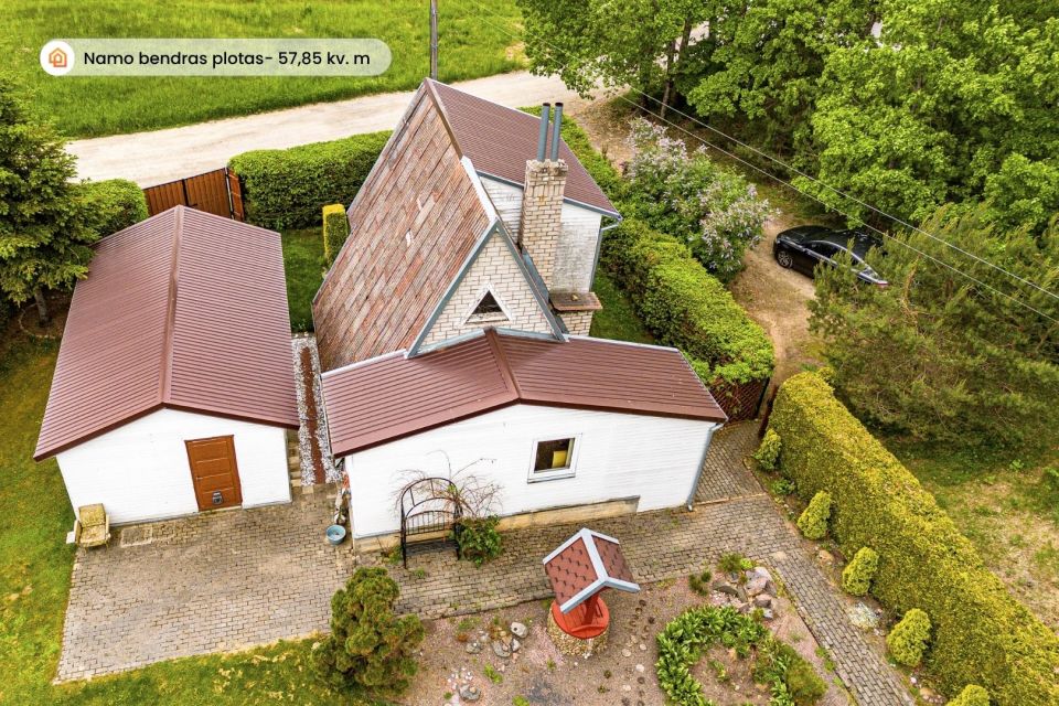 Parduodamas mūrinis sodo namas su sklypu &scaron;alia Tel&scaron;ių, Užgirių k., Ąžuolo sodų 6-oji g. 2