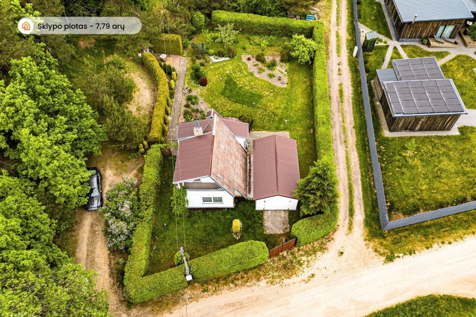 Parduodamas mūrinis sodo namas su sklypu &scaron;alia Tel&scaron;ių, Užgirių k., Ąžuolo sodų 6-oji g. 2