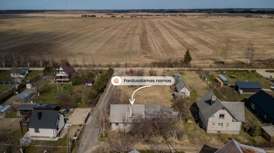 Parduodamas mūrinis sodo namas su žemės sklypu, Jonažolių 3-oji g. 2, Vaitelių k., Klaipėdos r.