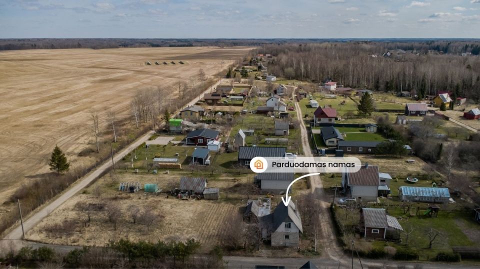 Parduodamas mūrinis sodo namas su žemės sklypu, Jonažolių 3-oji g. 2, Vaitelių k., Klaipėdos r.