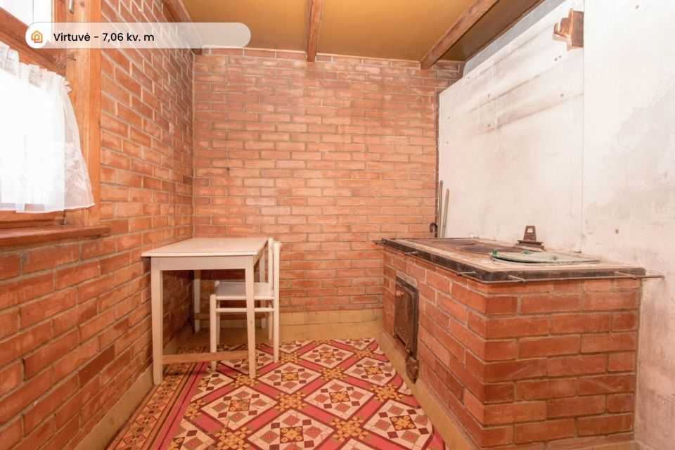 Parduodamas mūrinis sodo namas vieno aukšto su mansarda ir rūsiu, SB "Toliočiai", Tvenkinio g. 47, Toliočių k., Šiaulių r.