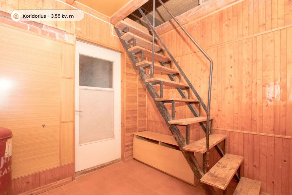 Parduodamas mūrinis sodo namas vieno aukšto su mansarda ir rūsiu, SB "Toliočiai", Tvenkinio g. 47, Toliočių k., Šiaulių r.