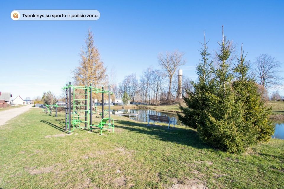 Parduodamas mūrinis sodo namas vieno aukšto su mansarda ir rūsiu, SB "Toliočiai", Tvenkinio g. 47, Toliočių k., Šiaulių r.