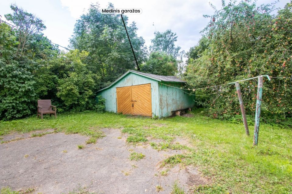 Parduodamas namas ramioje vietoje, Pakruojo rajone, Guostagalio k., Centrinės g. 10