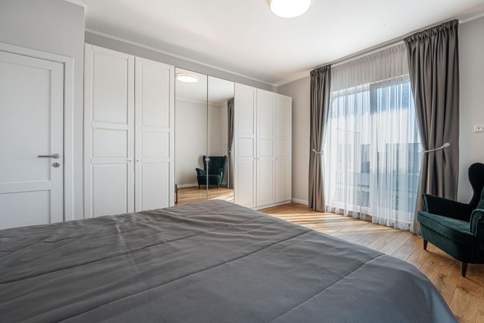 PARDUODAMAS NAMAS KLAIPĖDOS RAJONE - MODERNUS IR JAUKUS ĮSIKŪRĘS  &bdquo;ŽIOGŲ&ldquo; GYVENVIETĖJE, ANSO BRUOŽIO G