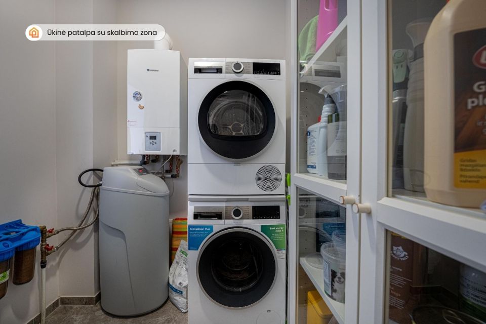 PARDUODAMAS NAMAS KLAIPĖDOS RAJONE - MODERNUS IR JAUKUS ĮSIKŪRĘS  &bdquo;ŽIOGŲ&ldquo; GYVENVIETĖJE, ANSO BRUOŽIO G