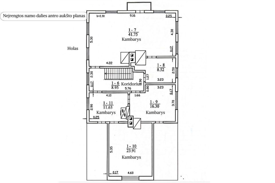Parduodamas namas Raseinių r., Ginčaičių k.