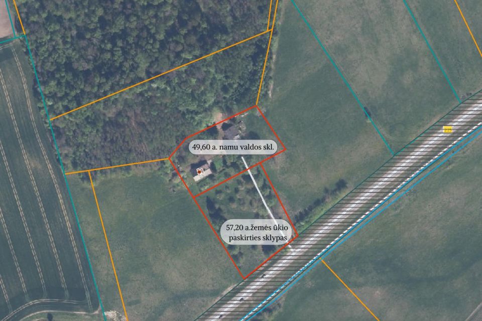 Parduodamas namas Raseinių r., Ginčaičių k.