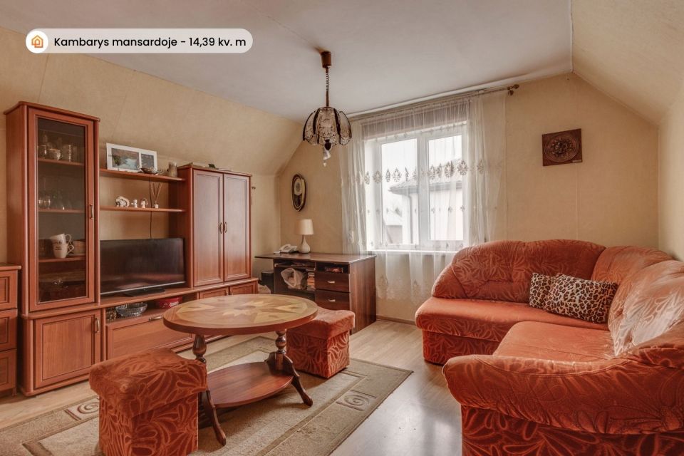 Parduodamas namas šalia miesto centro ir Masčio ežero Telšiuose, Muziejaus g. 13