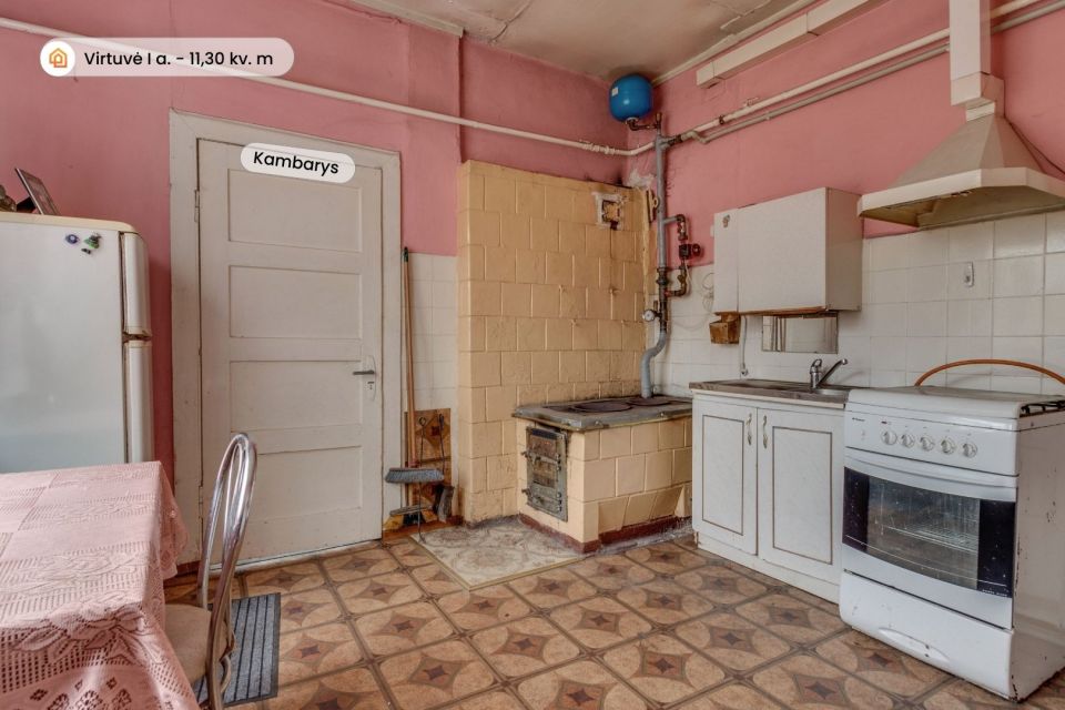 Parduodamas namas šalia miesto centro ir Masčio ežero Telšiuose, Muziejaus g. 13
