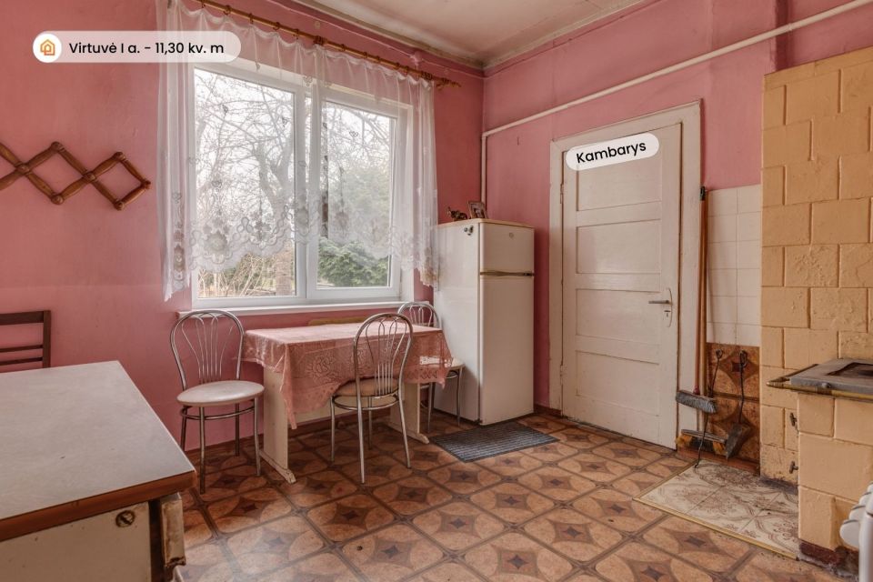 Parduodamas namas šalia miesto centro ir Masčio ežero Telšiuose, Muziejaus g. 13