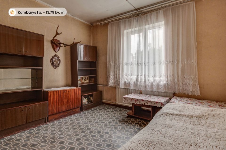 Parduodamas namas šalia miesto centro ir Masčio ežero Telšiuose, Muziejaus g. 13