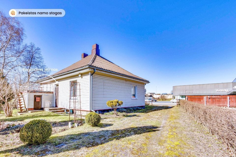 Parduodamas namas &scaron;alia miesto centro Tel&scaron;iuose, Plungės g. 9