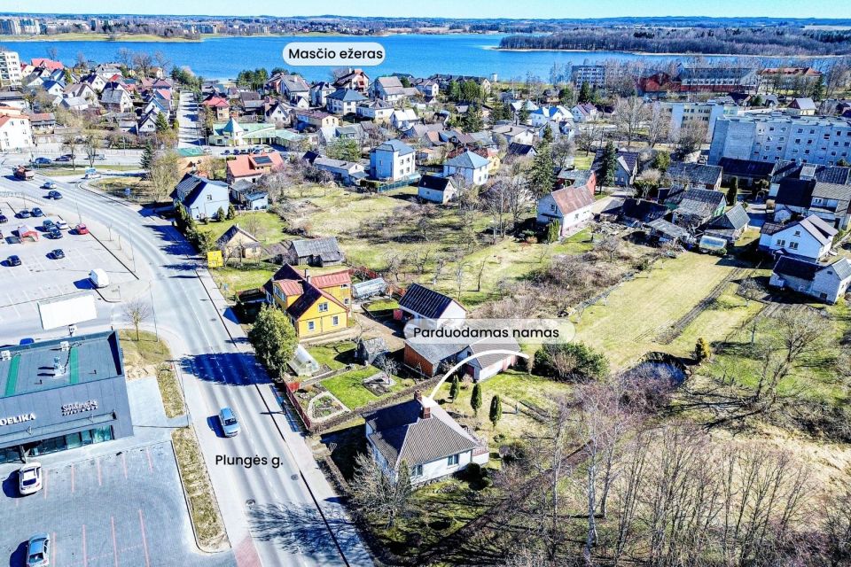 Parduodamas namas &scaron;alia miesto centro Tel&scaron;iuose, Plungės g. 9
