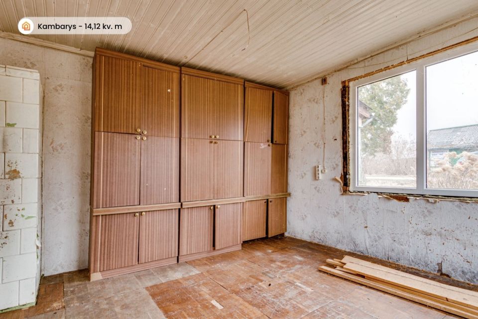 Parduodamas namas šalia tvenkinio Barstyčių miestelio centre, Sedos g. 8, Skuodo r.