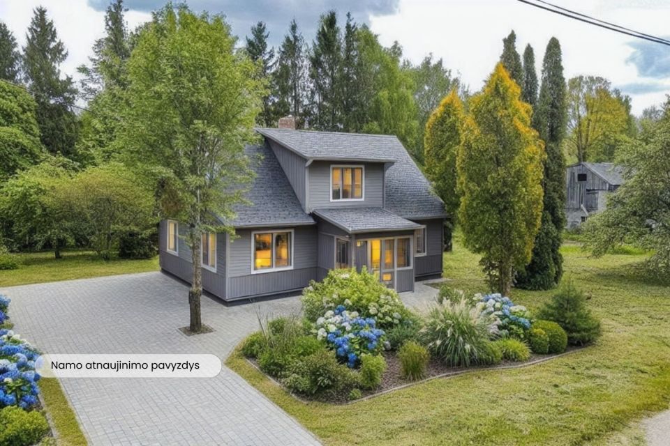 Parduodamas namas &scaron;alia tvenkinio Barstyčių miestelio centre, Sedos g. 8, Skuodo r.