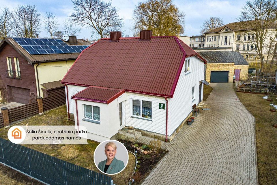 Parduodamas namas &Scaron;iauliuose, prie centrinio miesto parko, Dobilo g. 6