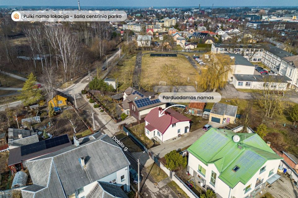 Parduodamas namas &Scaron;iauliuose, prie centrinio miesto parko, Dobilo g. 6