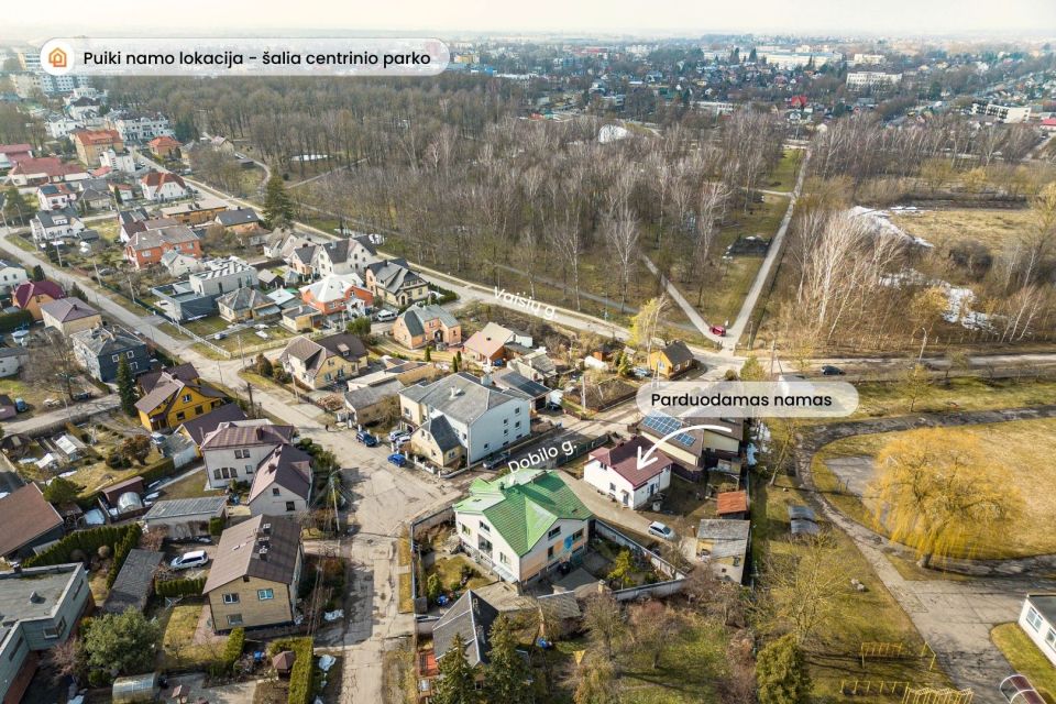 Parduodamas namas &Scaron;iauliuose, prie centrinio miesto parko, Dobilo g. 6