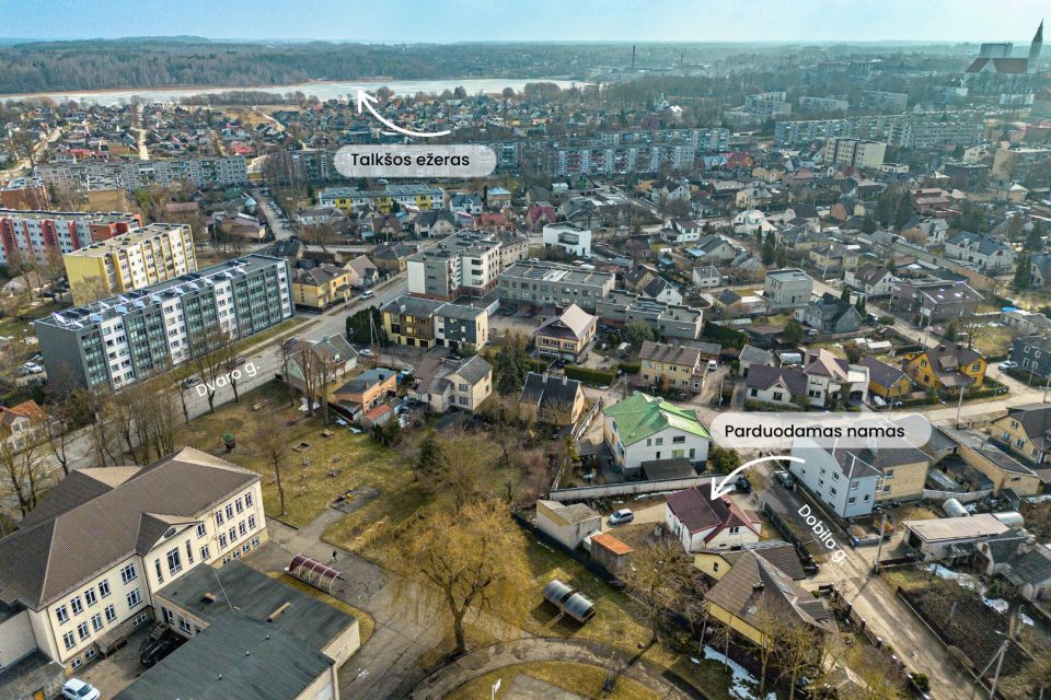 Parduodamas namas &Scaron;iauliuose, prie centrinio miesto parko, Dobilo g. 6