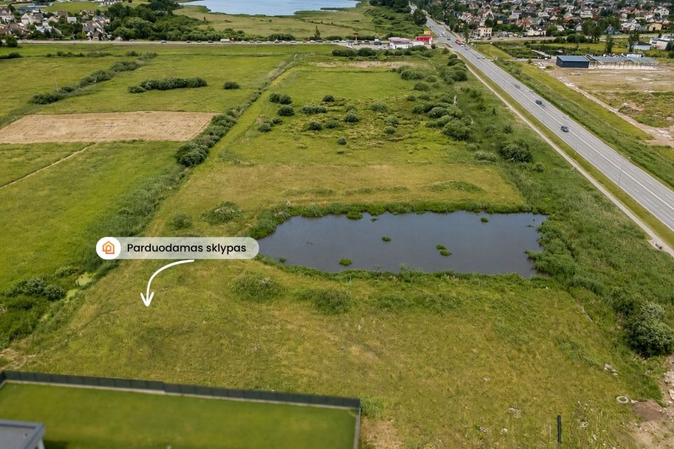 Parduodamas namų valdos sklypas, 18,61 aro, su i&scaron;kastu prūdu &scaron;alia &Scaron;iaulių miesto!