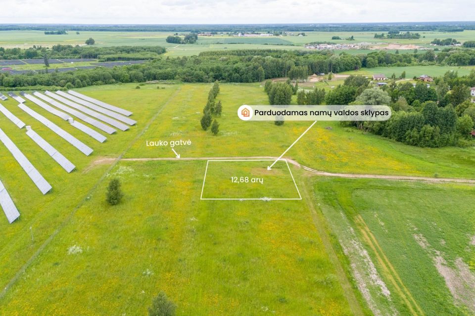 PARDUODAMAS NAMŲ VALDOS SKLYPAS PAITAIČIŲ K., &Scaron;IAULIŲ R.