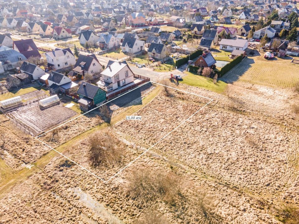 Parduodamas namų valdos sklypas su šalia esančiomis visomis miesto komunikacijomis A. Vienuolio g. 24, Kuršėnai.
