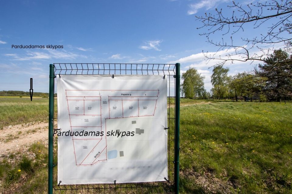 Parduodamas  namų valdos žemės sklypas Panevėžyje, Biržų g. 5