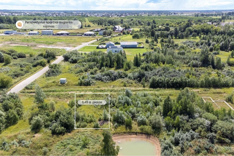 Parduodamas namų valdos žemės sklypas Panevėžyje, Kniaudiškių g.