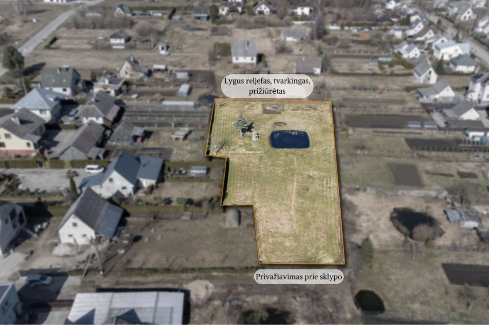 Parduodamas namų valdos žemės sklypas Saulėlydžio g. 34 A, Kėdainiuose