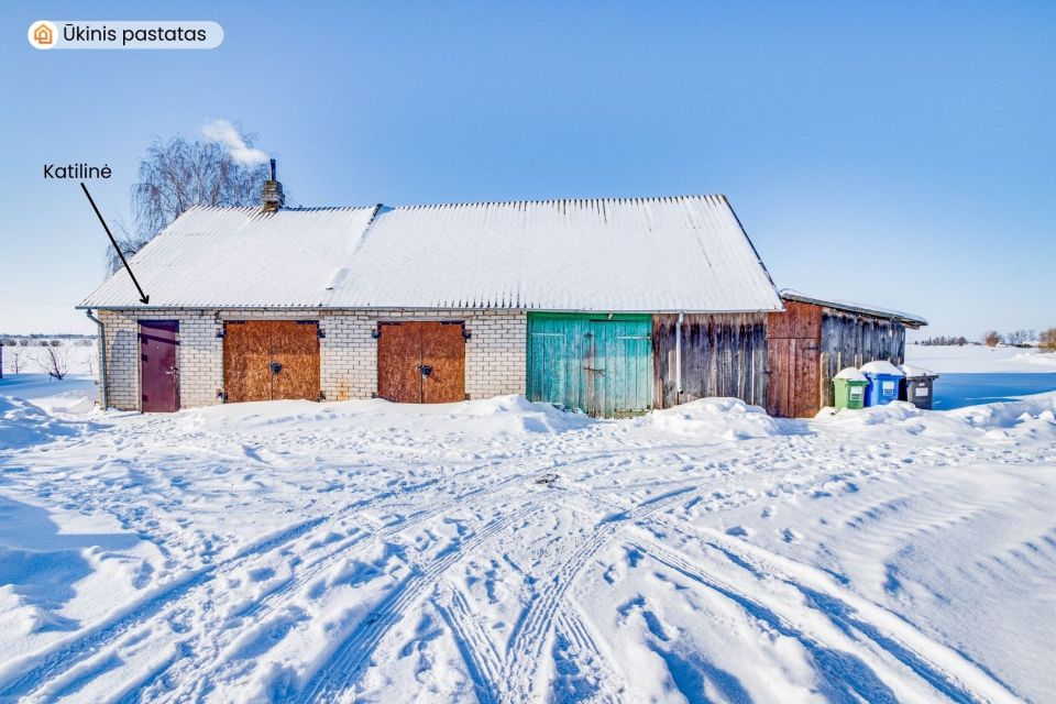 Parduodamas naujai įrengtas namas su erdviu 32,80 arų žemės sklypu Joni&scaron;kio r., Po&scaron;upės k.