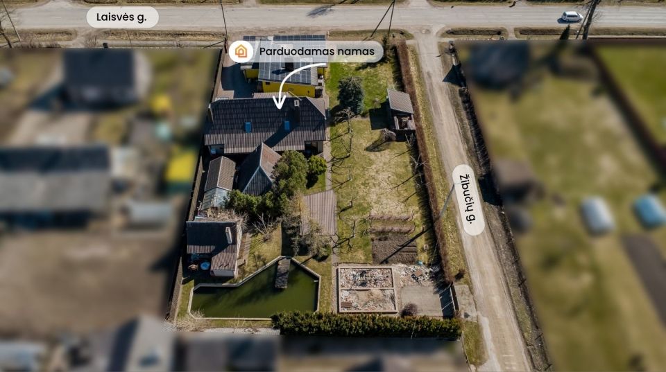 Parduodamas renovuotas gyvenamasis namas Laisvės g. 14, Drąsučiai, &Scaron;iaulių r.