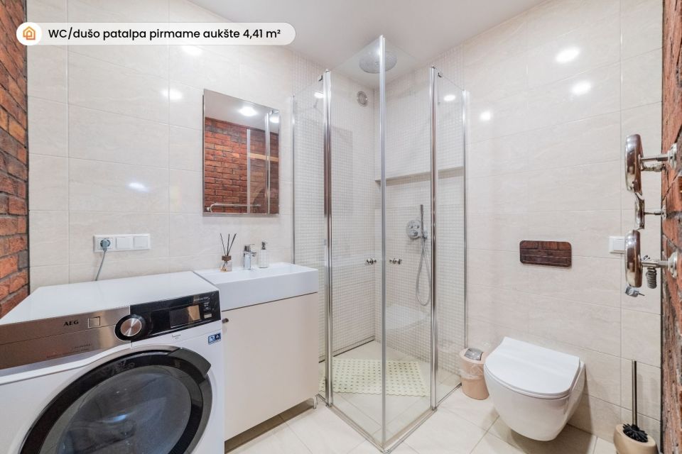 Parduodamas renovuotas gyvenamasis namas su komercinėmis patalpomis Laisvės g. 14, Drąsučiai, &Scaron;iaulių r.