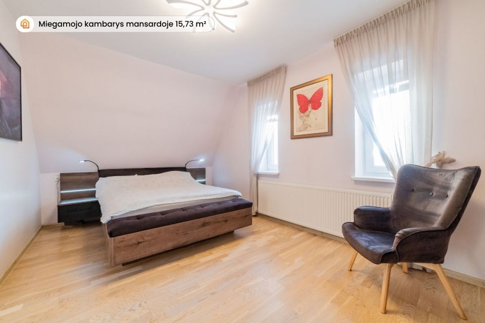 Parduodamas renovuotas gyvenamasis namas su komercinėmis patalpomis Laisvės g. 14, Drąsučiai, &Scaron;iaulių r.