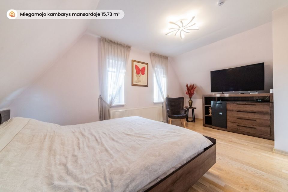 Parduodamas renovuotas gyvenamasis namas su komercinėmis patalpomis Laisvės g. 14, Drąsučiai, &Scaron;iaulių r.