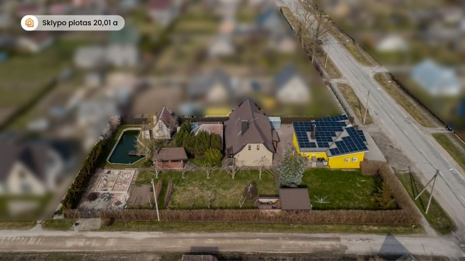 Parduodamas renovuotas gyvenamasis namas su komercinėmis patalpomis Laisvės g. 14, Drąsučiai, &Scaron;iaulių r.
