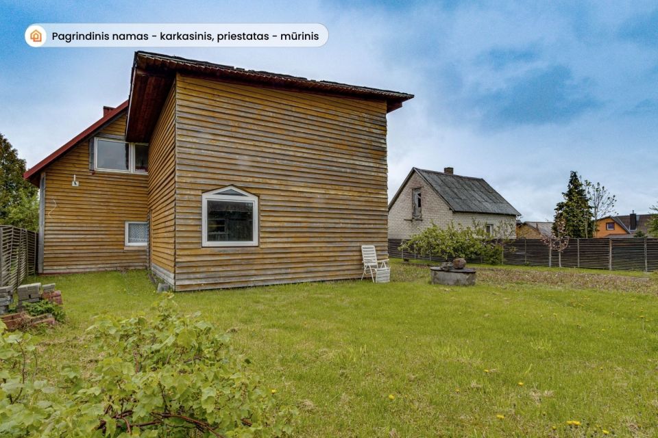 Parduodamas nebaigtos rekonstrukcijos namas Telšiuose, SB "Draugystė", Kęstaičių g. 29